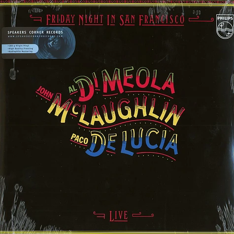 Al Di Meola, John McLaughlin & Paco De Lucia - Friday night in San Francisco