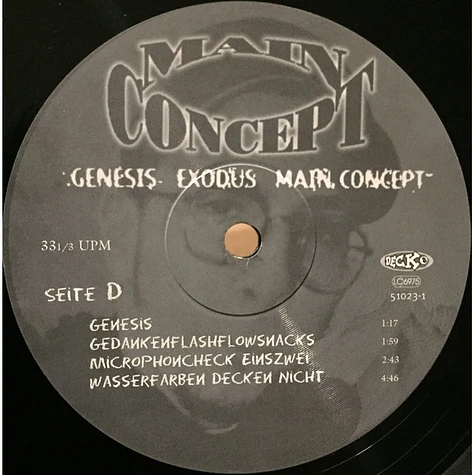 Main Concept - Genesis Exodus Main Concept