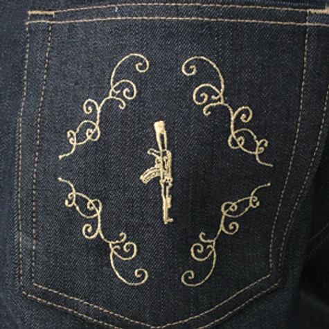 Akomplice - Class act jeans - gold thread