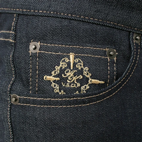 Akomplice - Class act jeans - gold thread