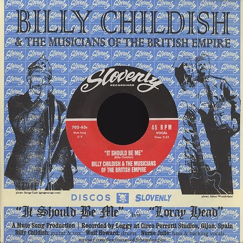 Wild Billy Childish & The Musicians Of The British Empire - It should be me