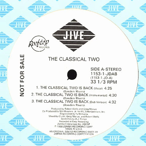 The Classical Two - The Classical Two Is Back