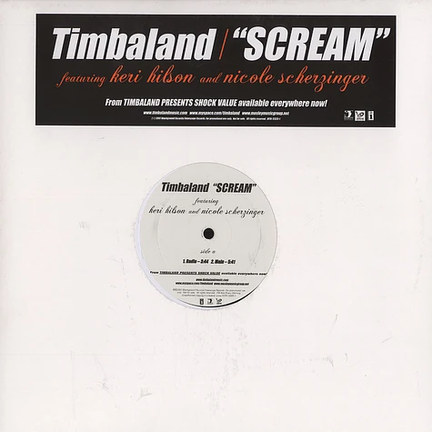 Timbaland - Scream feat. Keri Hilson & Nicole Scherzinger