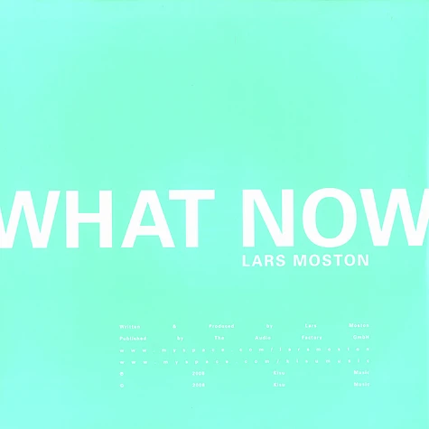 Lars Moston - What now