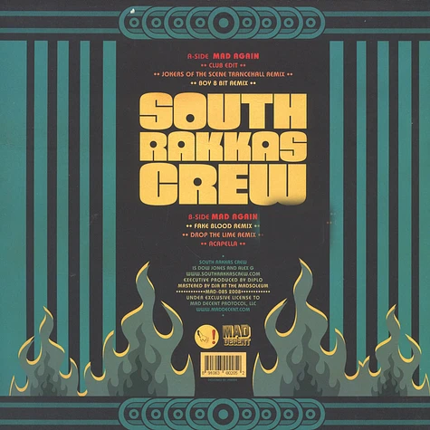 South Rakkas Crew - Mad again EP