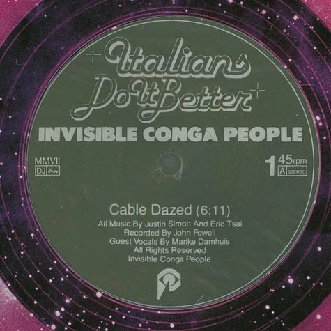 Invisible Conga People - Weird pains
