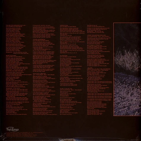 Stevie Wonder - Talking book