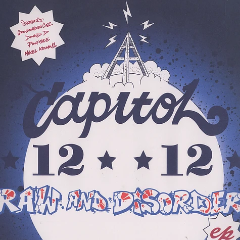 Capitol 12 12 - Raw and disorder EP feat. Donald D & Grandmaster Caz