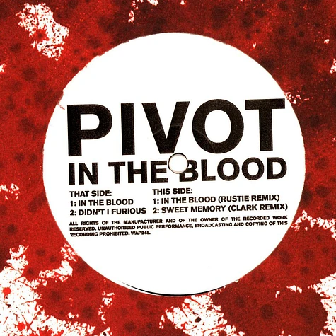 Pivot - In the blood