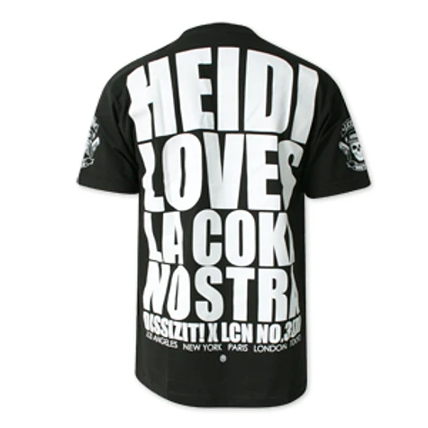 Dissizit! & La Coka Nostra - 3D Heidi loves La Coka Nostra T-Shirt