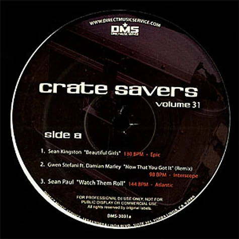 Crate Savers - Volume 31