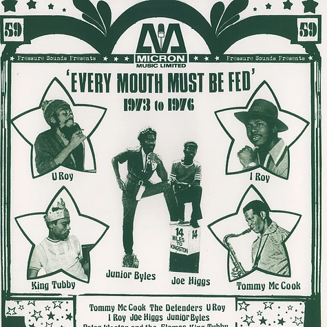 Pressure Sounds presents - Micron Music - every mouth must be fed 1973 to 1976