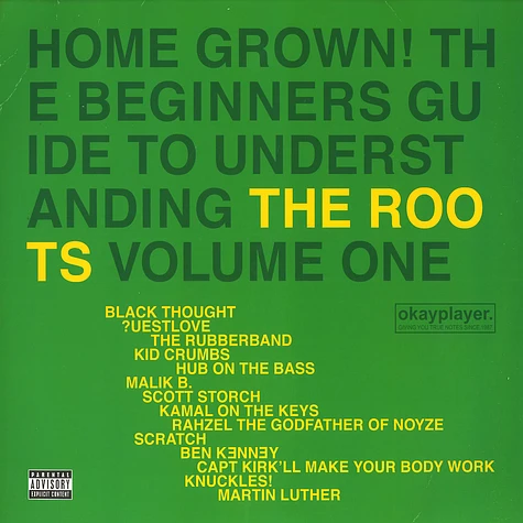 The Roots - Home Grown! The Beginner's Guide To Understanding The Roots, Volume One