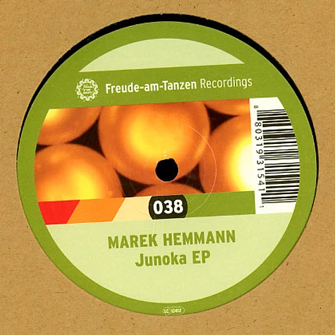 Marek Hemmann - Junoka EP