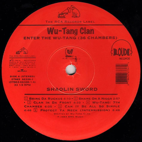 Wu-Tang Clan - Enter The Wu-Tang (36 Chambers)