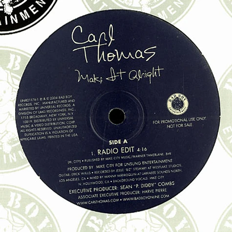 Carl Thomas - Make it alright