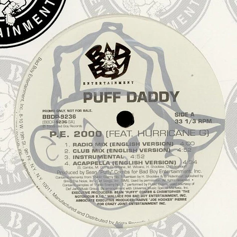 Puff Daddy - P.E. 2000 feat. Hurricane G