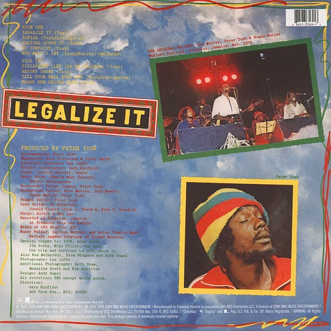 Peter Tosh - Legalize it