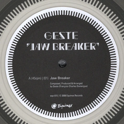 Geste - Jaw Breaker EP