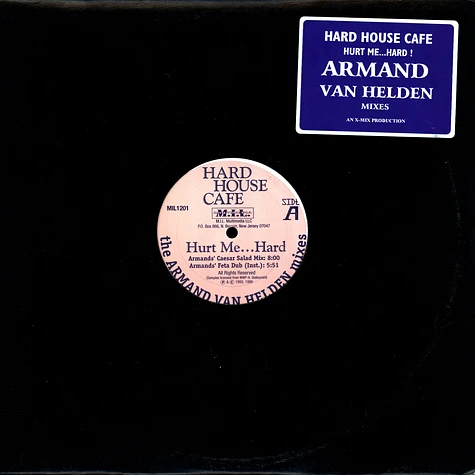 Hard House Cafe - Hurt Me...Hard ! - Armand Van Helden Mixes