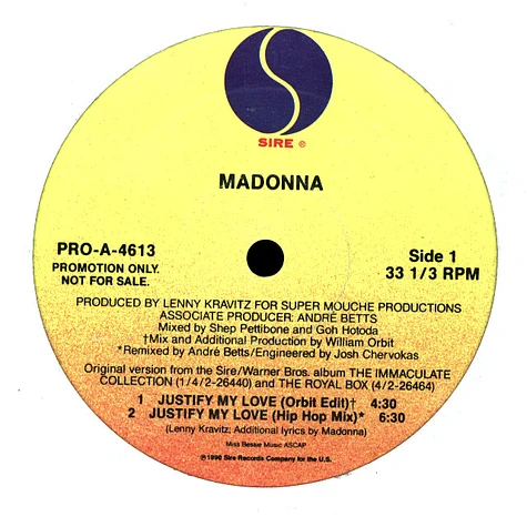 Madonna - Justify my love