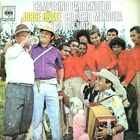 Jorge Onate & Calacho Mendoza y su conjunto - Campesino parrandero