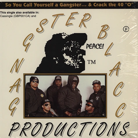 Gangster Blacc - So you call yourself a gangster
