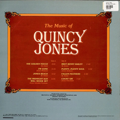 Quincy Jones - The Music of Quincy Jones