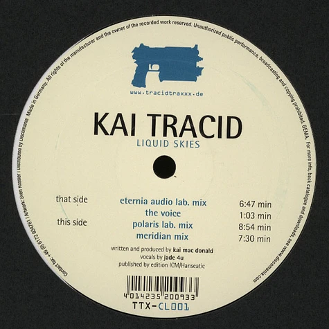 Kai Tracid - Liquid skies