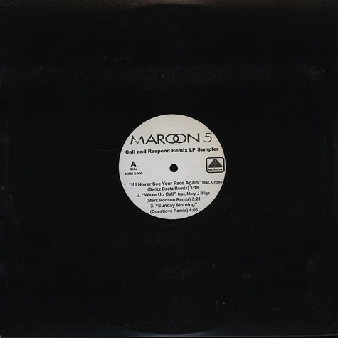 Maroon 5 - Call and respond remix LP sampler