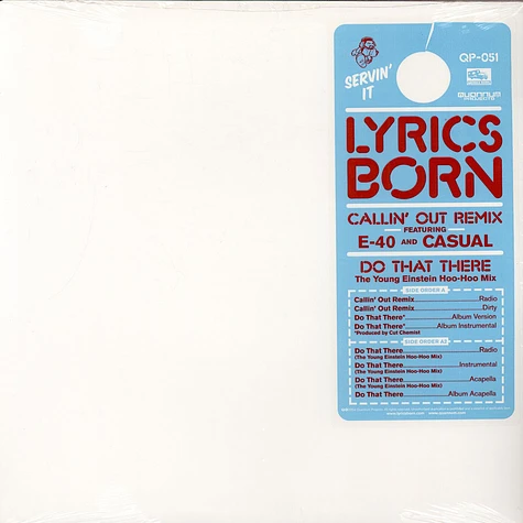 Lyrics Born - Callin' Out Remix / Do That There