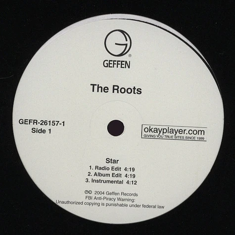 The Roots - Star / Din Da Da