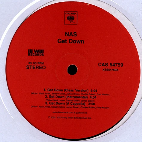 Nas - Get Down