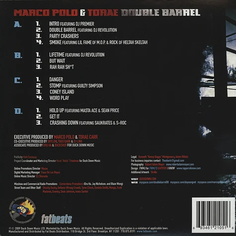 Marco Polo & Torae - Double Barrel