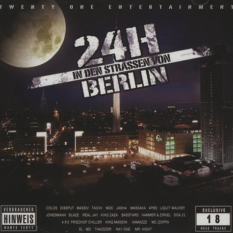 24h in den Strassen von Berlin - Der Soundtrack