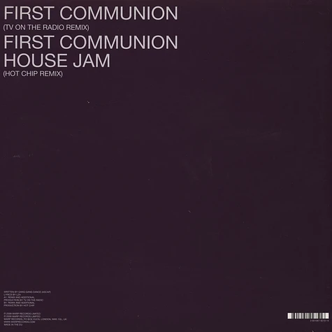 Gang Gang Dance - First Communion