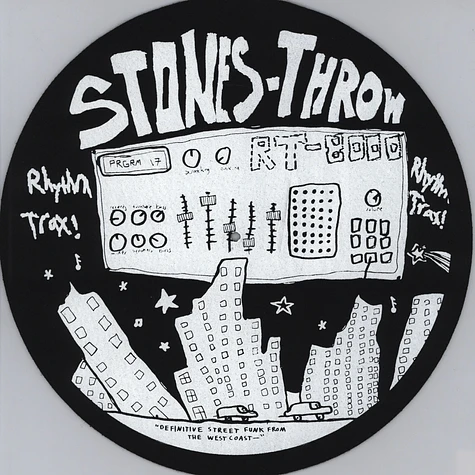 Stones Throw - Rhythm trax! Slipmat