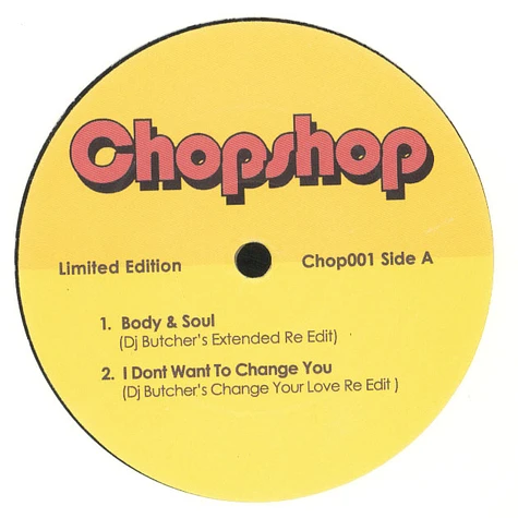 DJ Butcher - Chopshop Volume 1
