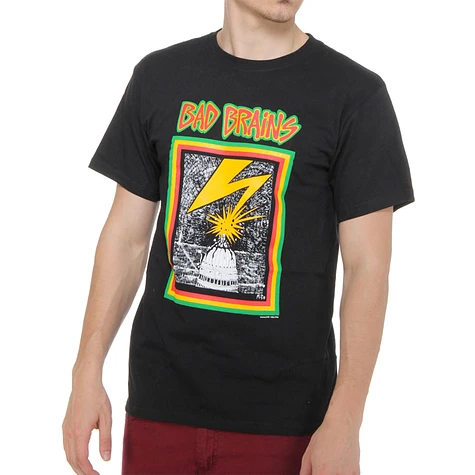 BAD BRAINS - Capitol LOGO T-SHIRT yellow *** ALL SIZES AVAILABLE