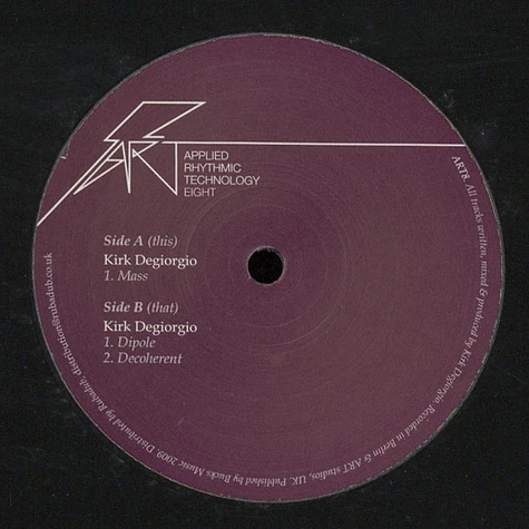 Kirk Degiorgio - Mass Appeal