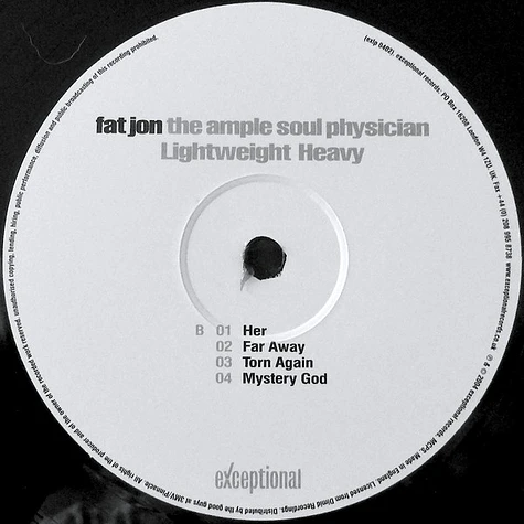 Fat Jon - Lightweight Heavy