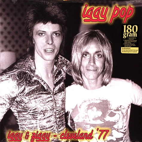 Iggy Pop - Iggy & Ziggy - Cleveland 77