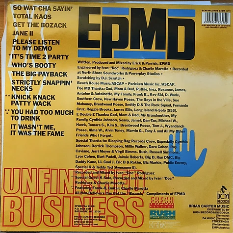 EPMD - Unfinished Business