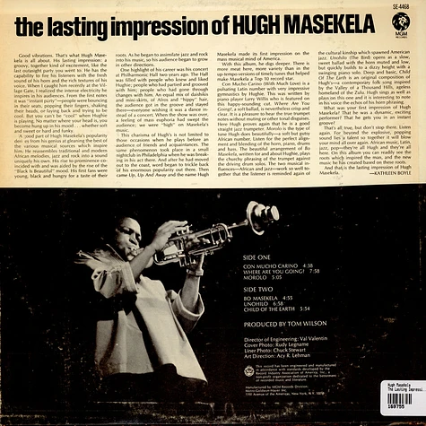 Hugh Masekela - The Lasting Impression Of Hugh Masekela