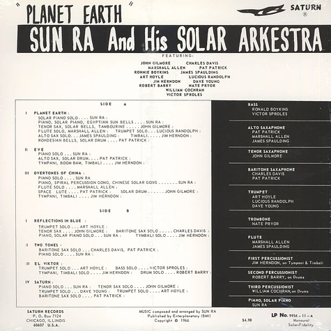 Sun Ra - Visits Planet Earth