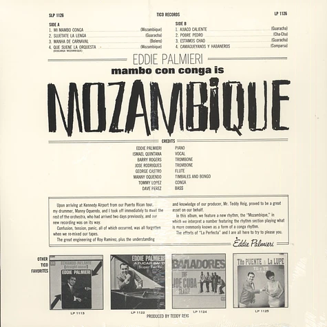 Eddie Palmieri - Mambo Con Conga Is Mozambique