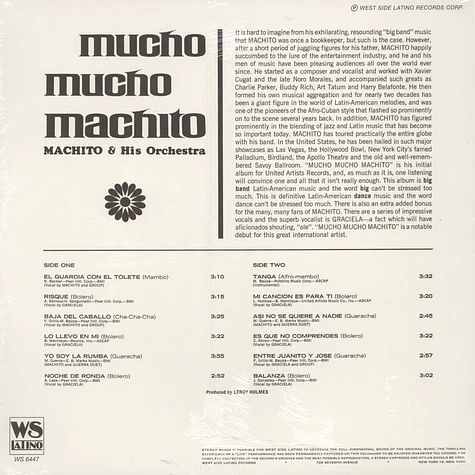 Machito & His Orchestra - Mucho Mucho Machito
