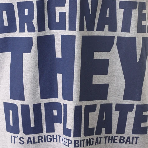 Edukation Athletics - We Originate The Duplicate T-Shirt