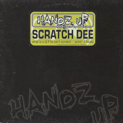 Scratch Dee - What Is A DJ If He Can't Scratch