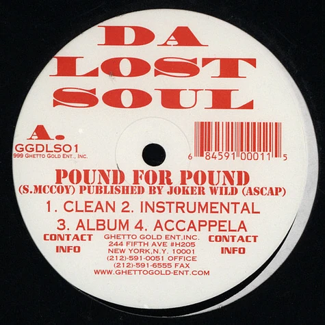Da Lost Soul - Pound For Pound